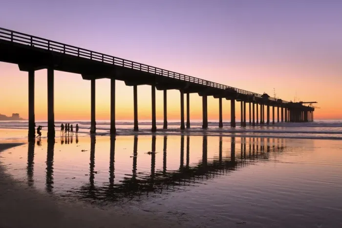 Framed Print : Scripps Pier, La Jolla, San Diego, California, United States of America, North America Framed Print : Scripps Pier, La Jolla, San Diego, California, United States of America, North America