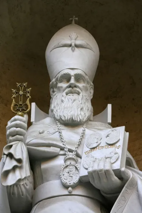 Framed Print : Sculpture of the Armenian St. Gregory, St. Peters Basilica, Vatican, Rome, Lazio Framed Print : Sculpture of the Armenian St. Gregory, St. Peters Basilica, Vatican, Rome, Lazio