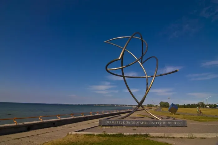 Framed Print : Sculpture at the beachfront of Pirita, Tallinn, Estonia, Baltic States, Europe Framed Print : Sculpture at the beachfront of Pirita, Tallinn, Estonia, Baltic States, Europe