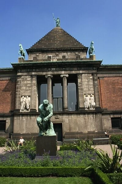 Sculpture Museum, Ny Carlsbergs Glyptotek, Copenhagen, Denmark, Scandinavia, Europe