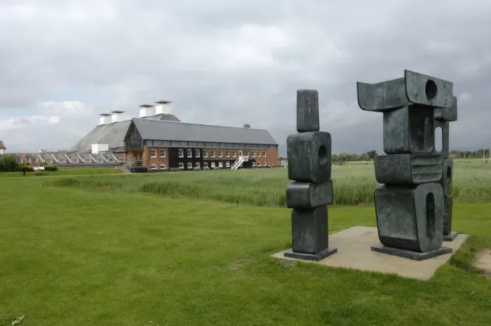 Framed Print : Sculptures at Snape Maltings, Suffolk, England, United Kingdom, Europe Framed Print : Sculptures at Snape Maltings, Suffolk, England, United Kingdom, Europe