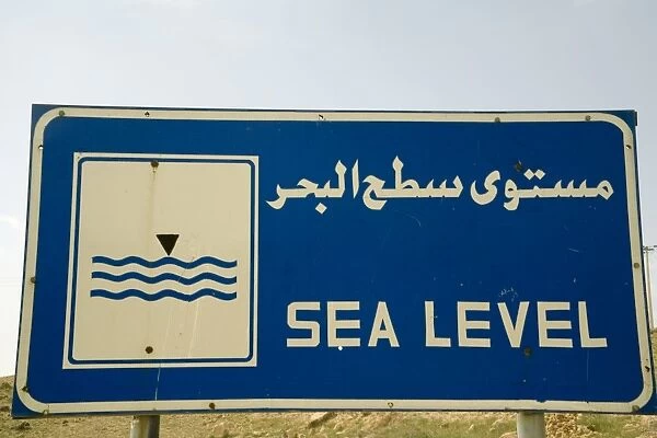 Sea Level sign