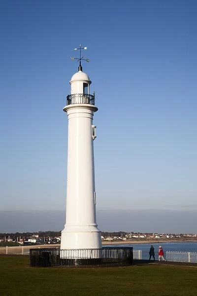 Seaburn Lighthouse, Sunderland, Tyne and Wear, England, United Kingdom, Europe