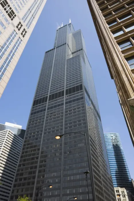 Framed Print : Sears Tower, Chicago, Illinois, United States of America, North America Framed Print : Sears Tower, Chicago, Illinois, United States of America, North America
