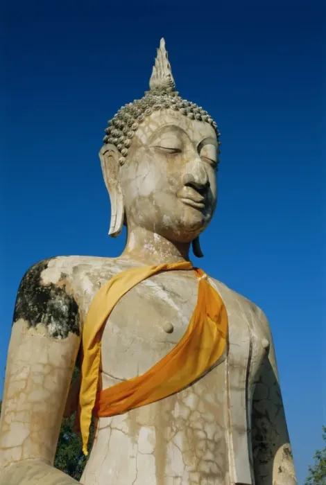 Framed Print : Seated Buddha dating from c Framed Print : Seated Buddha dating from c