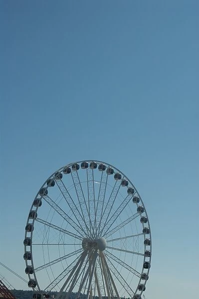 Seattles Ferris wheel on Pier 57, Seattle, Washington State, United States of America, North America