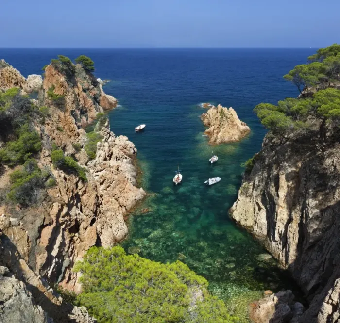 Framed Print : Secluded cove, Aiguaxelida, near Palafrugell, Costa Brava, Catalonia, Spain, Mediterranean, Europe Framed Print : Secluded cove, Aiguaxelida, near Palafrugell, Costa Brava, Catalonia, Spain, Mediterranean, Europe