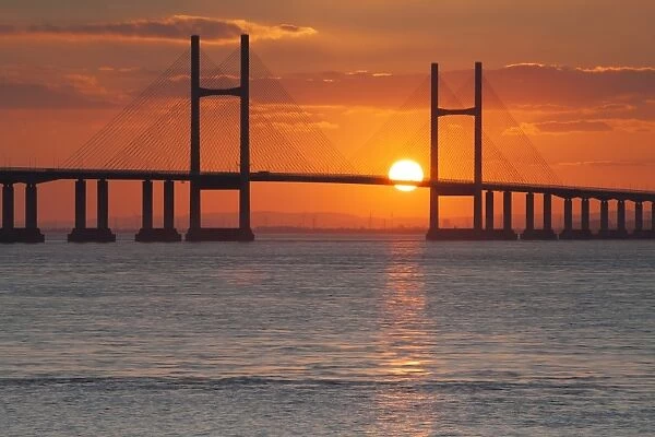 Second Severn Crossing Bridge over the River Severn, southeast Wales, Wales, United Kingdom