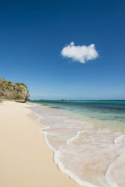 Secret Cave Beach, Middle Caicos, Turks and Caicos Islands, Caribbean