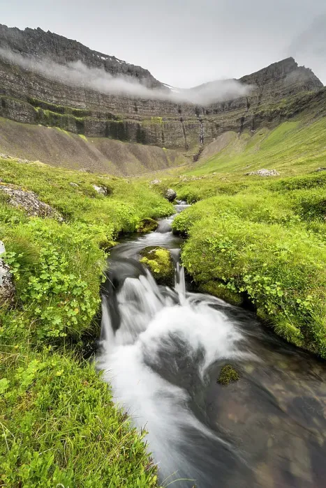 Framed Print : Selardarlur, Westfjords, Iceland, Polar Regions Framed Print : Selardarlur, Westfjords, Iceland, Polar Regions