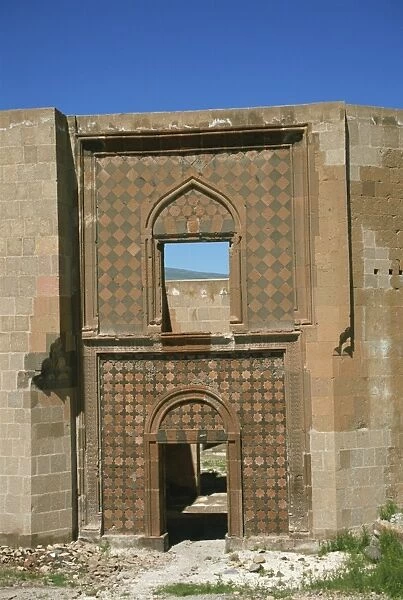 Seljuk Turk Palace, Ani, northeast Anatolia, Turkey, Asia Minor, Eurasia
