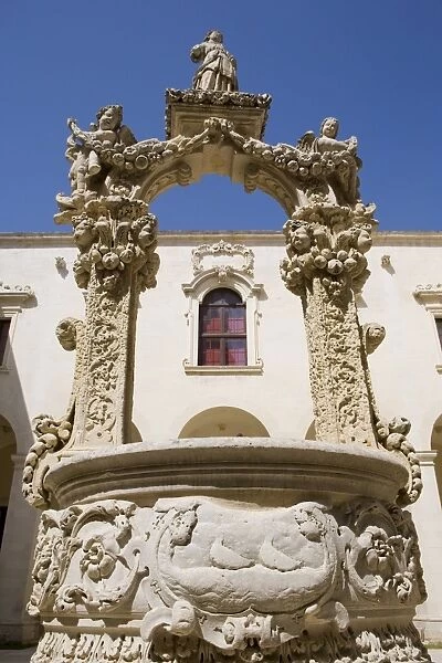 Seminary, Duomo Square, Lecce, Lecce province, Puglia, Italy, Europe