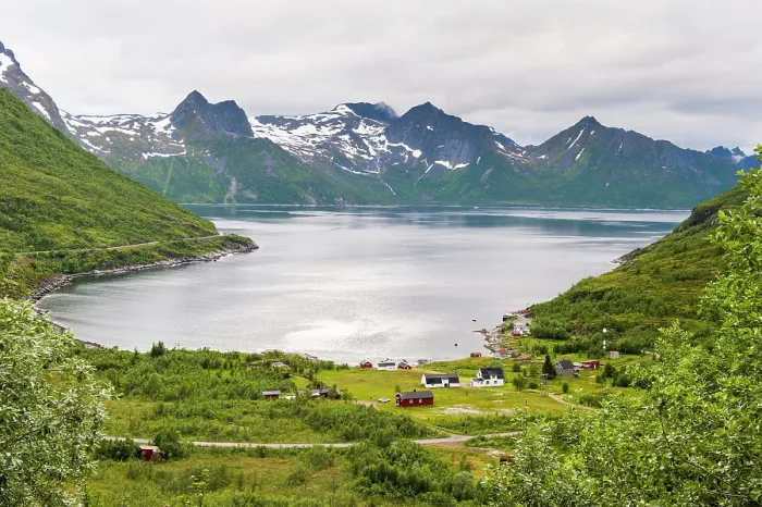 Framed Print : Senja island.County of Troms, Norway, Northern Europe Framed Print : Senja island.County of Troms, Norway, Northern Europe
