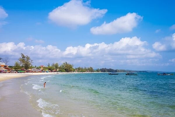 Serendipity Beach, Sihanoukville, Preah Sihanouk Province, Cambodia, Indochina, Southeast Asia