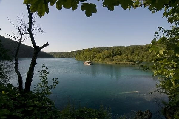 The serene Upper Plitvice Lakes National Park, UNESCO World Heritage Site