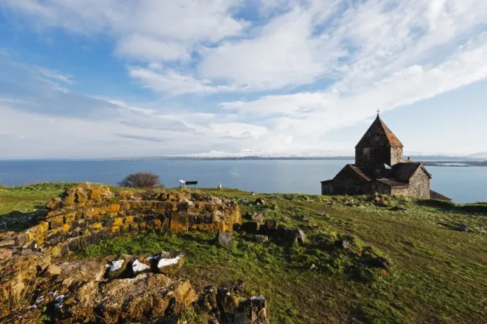 Framed Print : Sevanavank Monastery, Lake Sevan, Gegharkunik province, Armenia, Caucasus, Central Asia Framed Print : Sevanavank Monastery, Lake Sevan, Gegharkunik province, Armenia, Caucasus, Central Asia