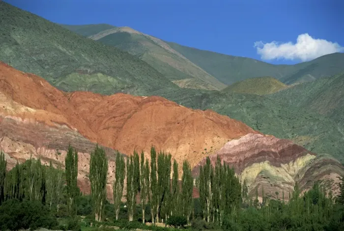 Framed Print : The Seven Colours mountain at Purmamaca near Tilcara in Argentina, South America Framed Print : The Seven Colours mountain at Purmamaca near Tilcara in Argentina, South America