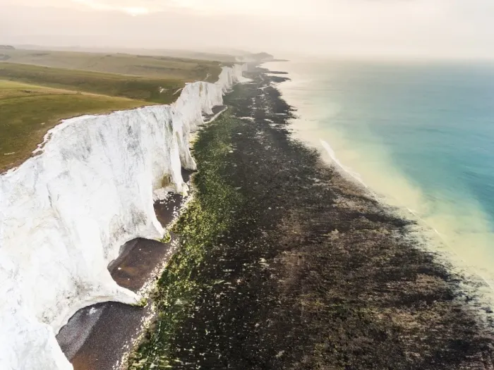 Framed Print : The Seven Sisters chalk cliffs, South Downs National Park, East Sussex, England, United Kingdom Framed Print : The Seven Sisters chalk cliffs, South Downs National Park, East Sussex, England, United Kingdom