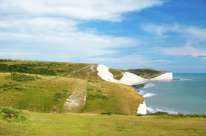 Framed Print : Seven Sisters cliffs, towards Birling Gap and Belle Tout (Belle Toute) Lighthouse, South Downs National Park, East Sussex, England, United Kingdom Framed Print : Seven Sisters cliffs, towards Birling Gap and Belle Tout (Belle Toute) Lighthouse, South Downs National Park, East Sussex, England, United Kingdom
