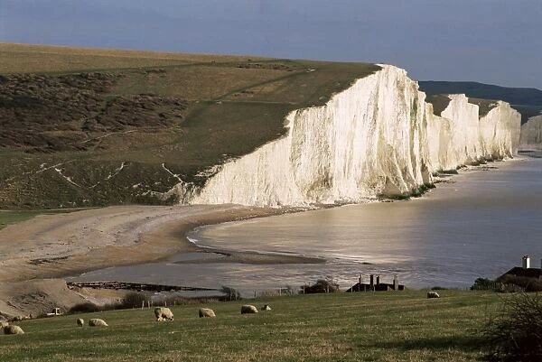 The Seven Sisters, East Sussex, England, United Kingdom, Europe