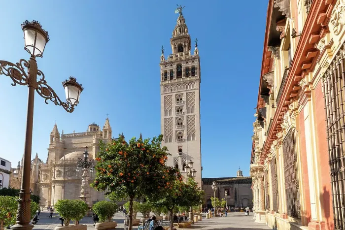 Framed Print : Seville Cathedral Exterior, UNESCO World Heritage Site, Seville, Andalusia, Spain, Europe Framed Print : Seville Cathedral Exterior, UNESCO World Heritage Site, Seville, Andalusia, Spain, Europe