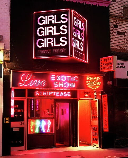 Sex shop, Soho, London, England, United Kingdom, Europe