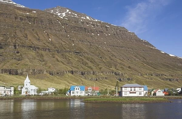 Seydisfjordur ferry terminal village