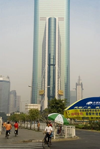SEZ building, Shenzhen Special Economic Zone, Guangdong, China, Asia