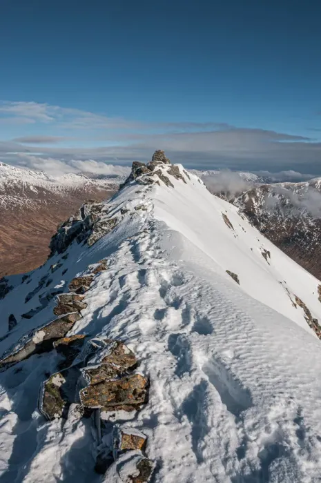 Framed Print : Sgurr a Bhealaich Dheirg, the highest and finest Munro on the Brothers Ridge Framed Print : Sgurr a Bhealaich Dheirg, the highest and finest Munro on the Brothers Ridge