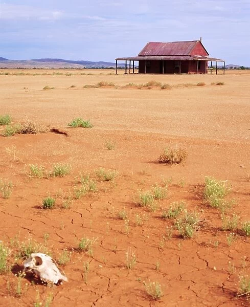 A shack in the Outback, New South Wales, Australia