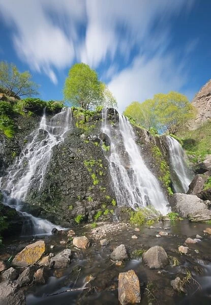 Shaki waterfall, Syunik Province, Armenia, Caucasus, Central Asia, Asia