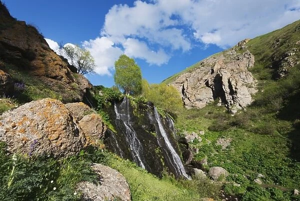 Shaki waterfall, Syunik Province, Armenia, Caucasus, Central Asia, Asia