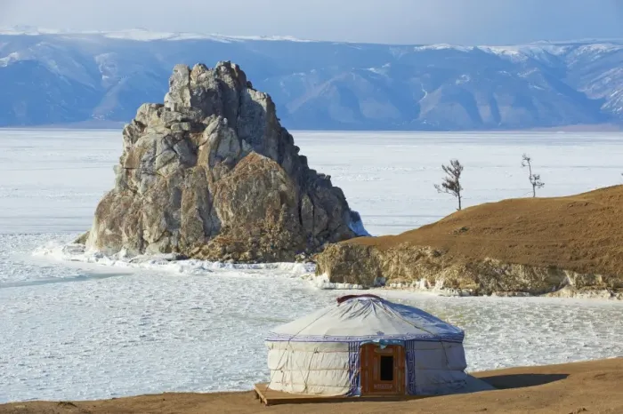 Framed Print : Shaman rock, Maloe More (Little Sea), frozen lake during winter, Olkhon island, Lake Baikal, UNESCO World Heritage Site, Irkutsk Oblast, Siberia, Russia, Eurasia Framed Print : Shaman rock, Maloe More (Little Sea), frozen lake during winter, Olkhon island, Lake Baikal, UNESCO World Heritage Site, Irkutsk Oblast, Siberia, Russia, Eurasia