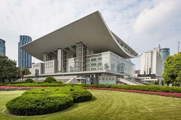 Shanghai Grand Theatre, Shanghai, China, Asia
