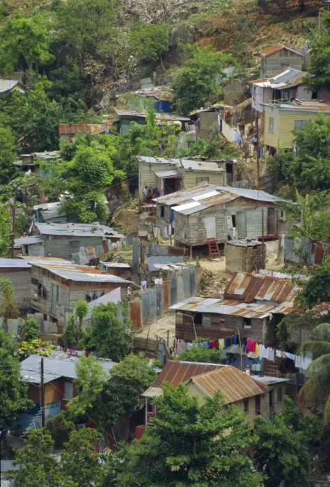 Framed Print : Shanty town Framed Print : Shanty town