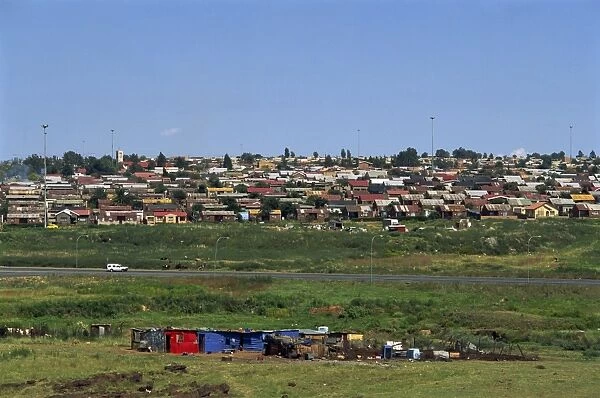 Shanty towns of Soweto