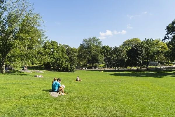 Sheep Meadow, Central Park, Manhattan, New York City, New York, United States of America, North America