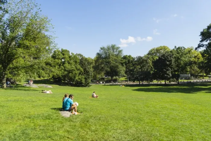 Framed Print : Sheep Meadow, Central Park, Manhattan, New York City, New York, United States of America, North America Framed Print : Sheep Meadow, Central Park, Manhattan, New York City, New York, United States of America, North America