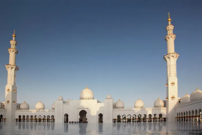 Framed Print : Sheikh Zayed Grand Mosque at dusk, Abu Dhabi, United Arab Emirates Framed Print : Sheikh Zayed Grand Mosque at dusk, Abu Dhabi, United Arab Emirates