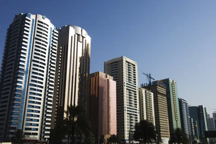 Framed Print : Sheikh Zayed Road Framed Print : Sheikh Zayed Road