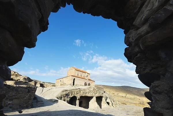 Shida Kartli, monastery at Bronze Age settlement of Uplistsikhe, ancient cave city