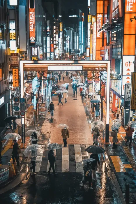 Framed Print : Shinjuku road by night illuminated with neon signs, Tokyo, Japan, Asia Framed Print : Shinjuku road by night illuminated with neon signs, Tokyo, Japan, Asia