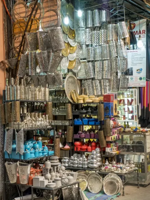 Framed Print : Shop in the Medina souk, Marrakech, Morocco, North Africa, Africa Framed Print : Shop in the Medina souk, Marrakech, Morocco, North Africa, Africa