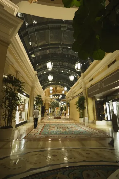 Framed Print : Shops inside the Bellagio Hotel Framed Print : Shops inside the Bellagio Hotel
