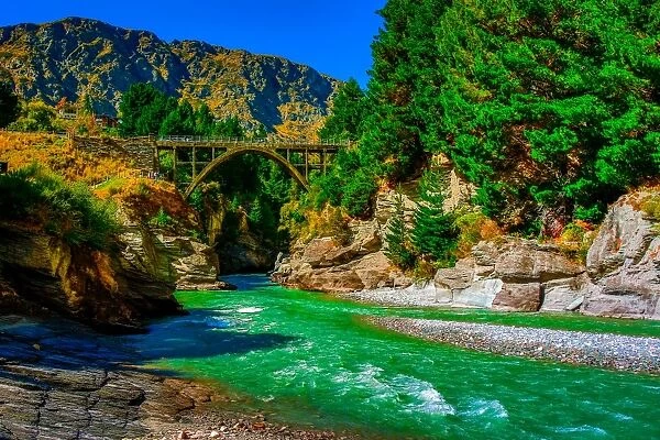 Shotover River, Queenstown, South Island, New Zealand, Pacific