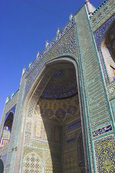Shrine of Hazrat Ali, who was assassinated in 661, Mazar-I-Sharif, Balkh province