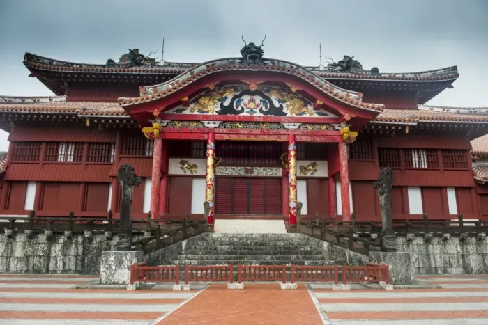 Framed Print : Shuri Castle, UNESCO World Heritage Site, Naha, Okinawa, Japan, Asia