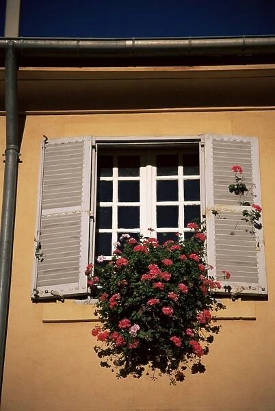 Shutters and window, Aix en Provence, Provence, France, Europe