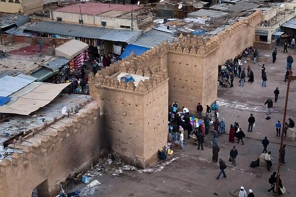 Sidi Abdelwahab gate, Oujda, Oriental Region, Morocco, North Africa, Africa