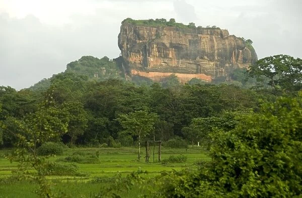 Sigiriya (Lion Rock), UNESCO World Heritage Site, central Sri Lanka, Asia